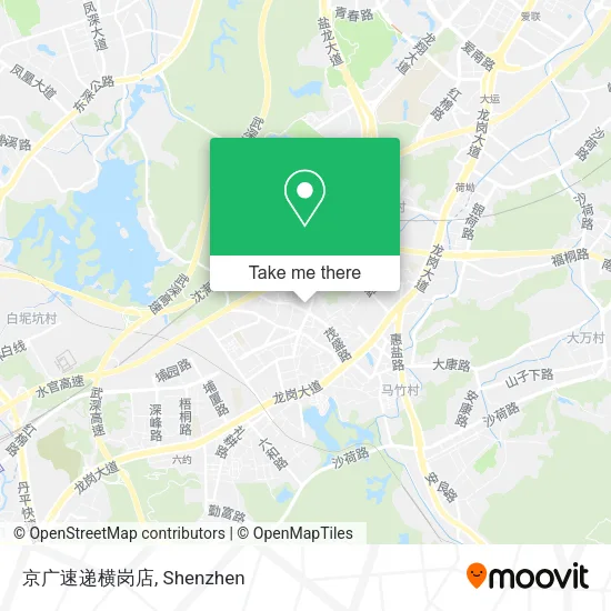 京广速递横岗店 map