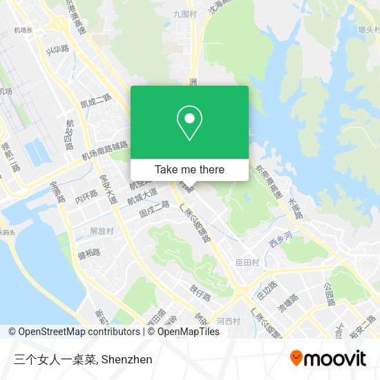 三个女人一桌菜 map