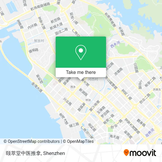 颐萃堂中医推拿 map