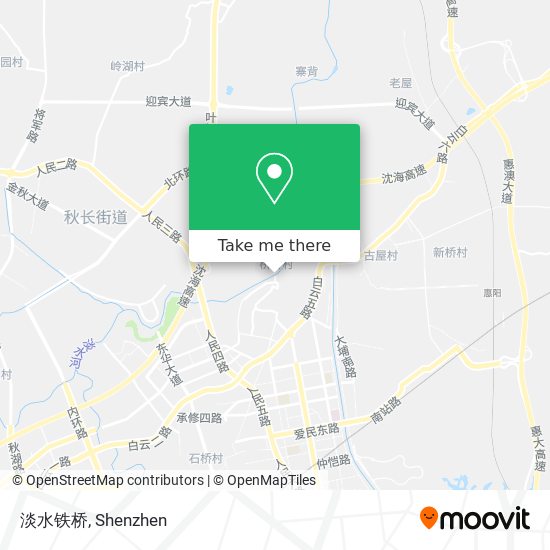 淡水铁桥 map