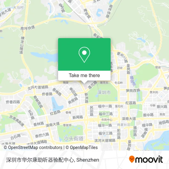 深圳市华尔康助听器验配中心 map
