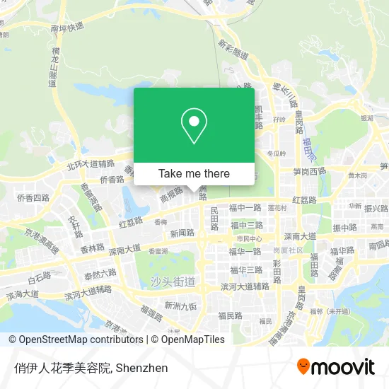 俏伊人花季美容院 map