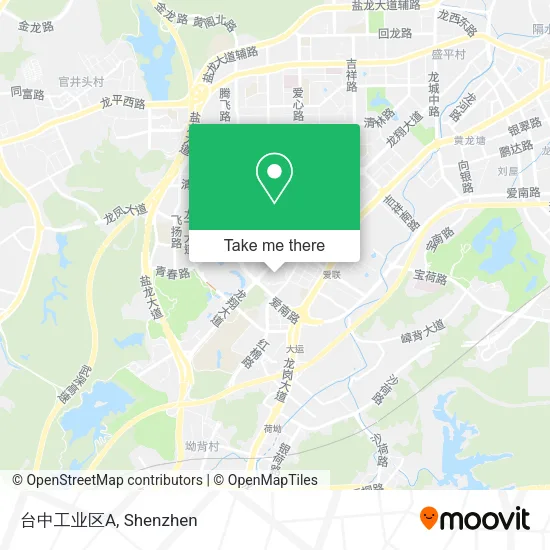 台中工业区A map