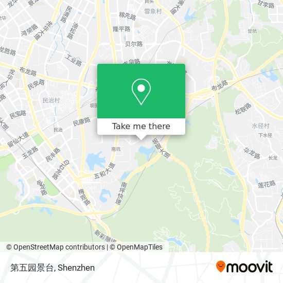 第五园景台 map