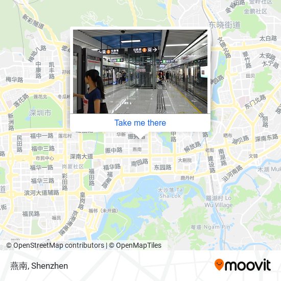 燕南 map