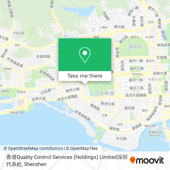 香港Quality Control Services (Holdings) Limited深圳代表处 map