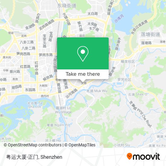 粤运大厦-正门 map