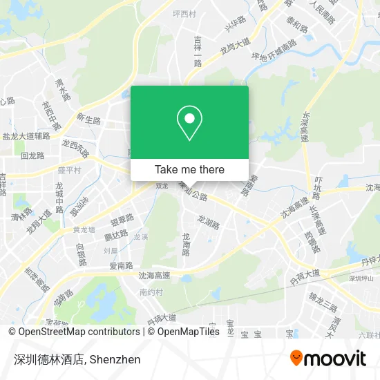 深圳德林酒店 map