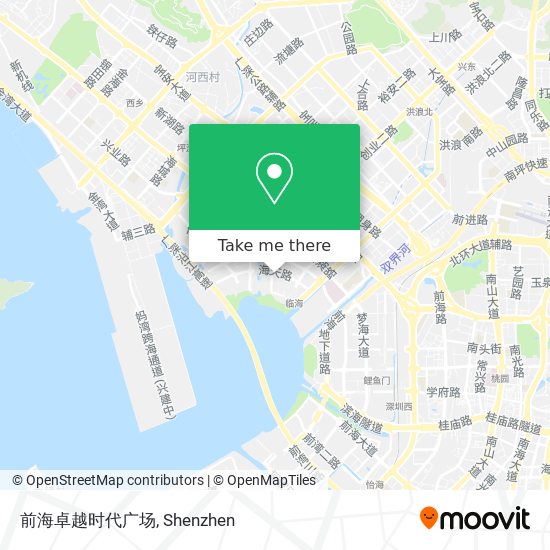 前海卓越时代广场 map