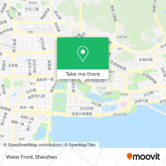 Water Front map