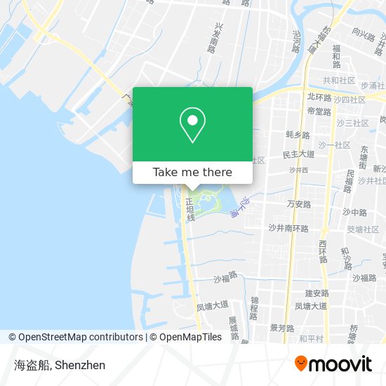 海盗船 map