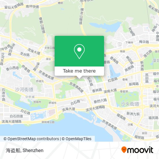 海盗船 map