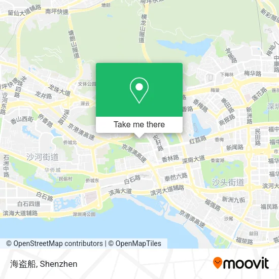 海盗船 map