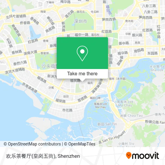 欢乐茶餐厅(皇岗五街) map
