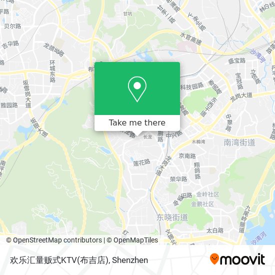 欢乐汇量贩式KTV(布吉店) map