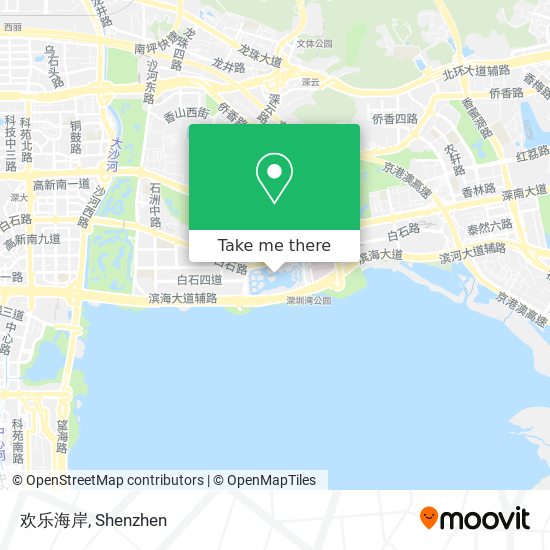 欢乐海岸 map