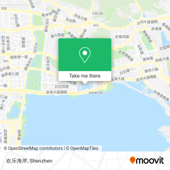 欢乐海岸 map