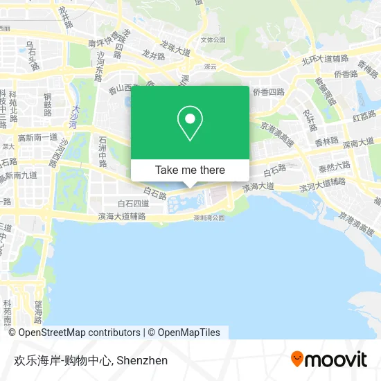 欢乐海岸-购物中心 map
