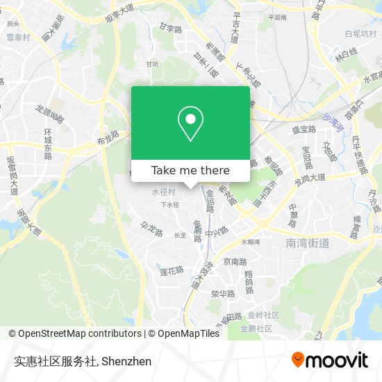 实惠社区服务社 map