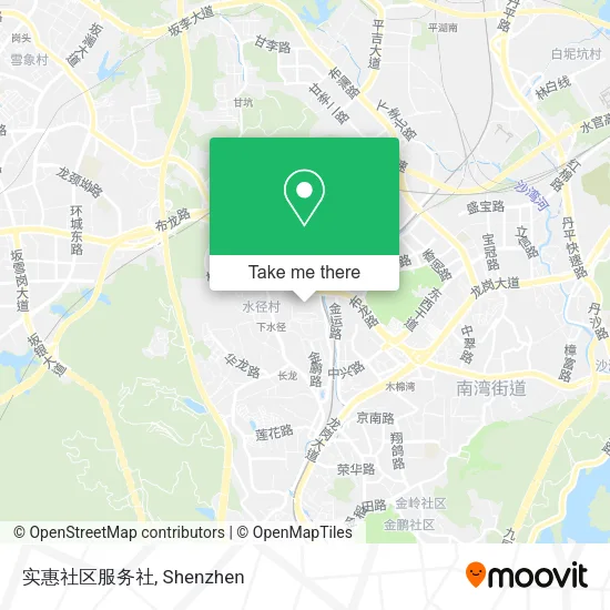 实惠社区服务社 map