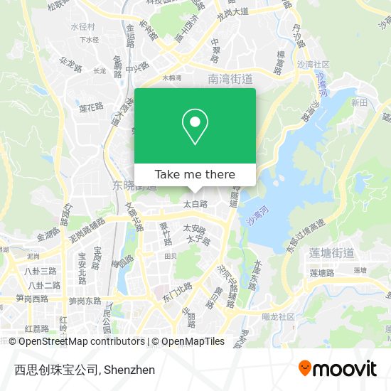 西思创珠宝公司 map
