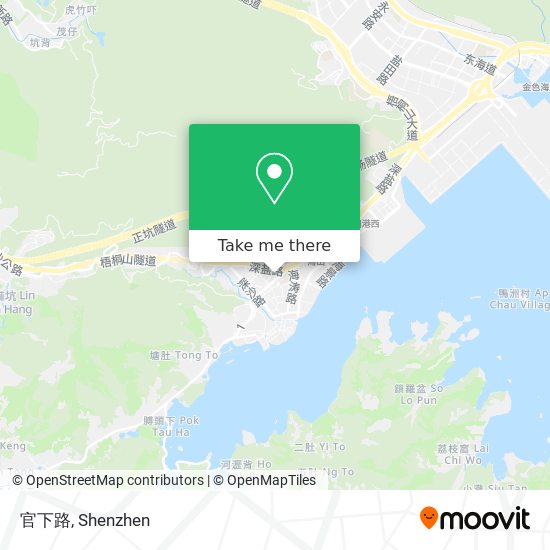 官下路 map