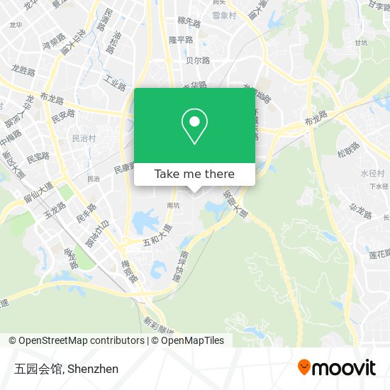 五园会馆 map