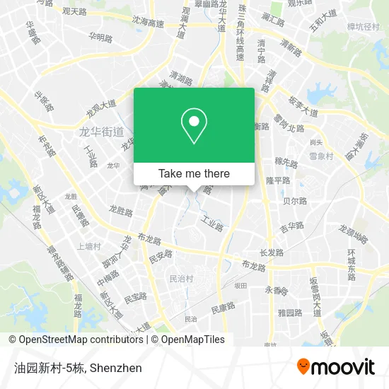 油园新村-5栋 map