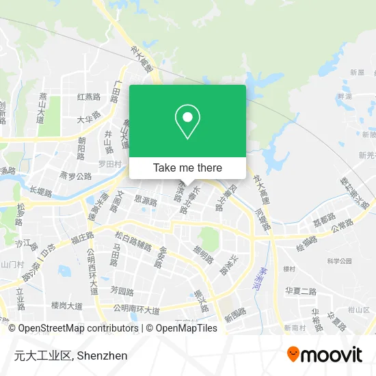 元大工业区 map