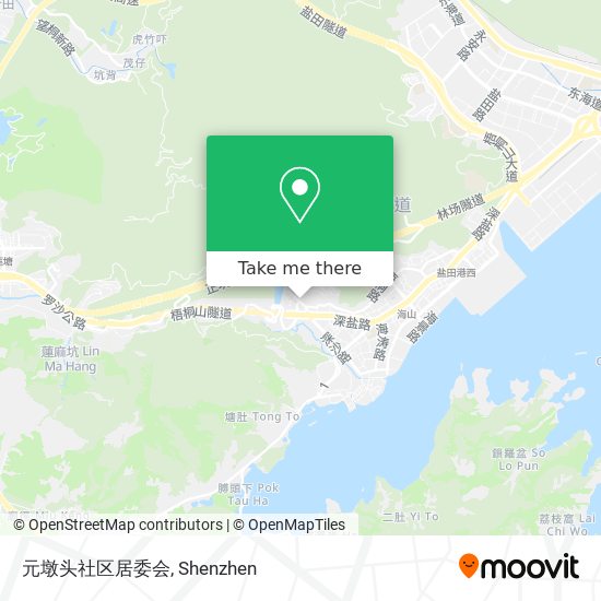 元墩头社区居委会 map