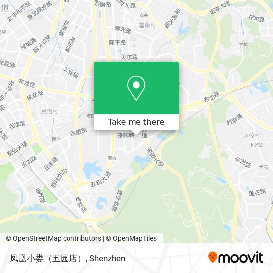 凤凰小娄（五园店） map
