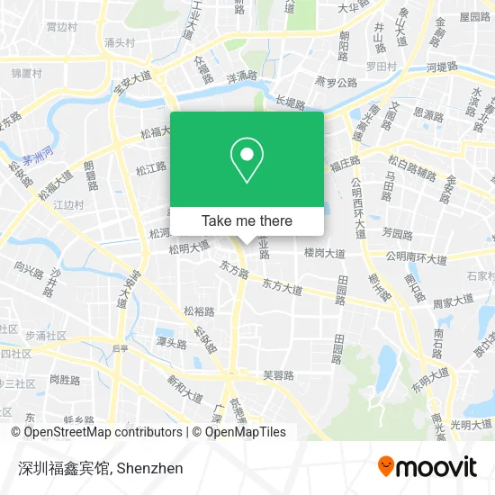 深圳福鑫宾馆 map