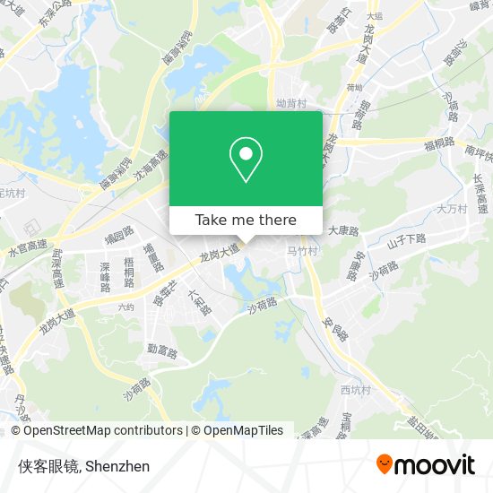 侠客眼镜 map