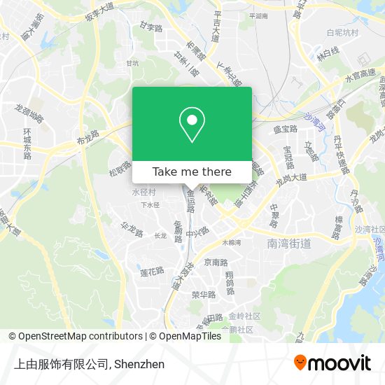上由服饰有限公司 map