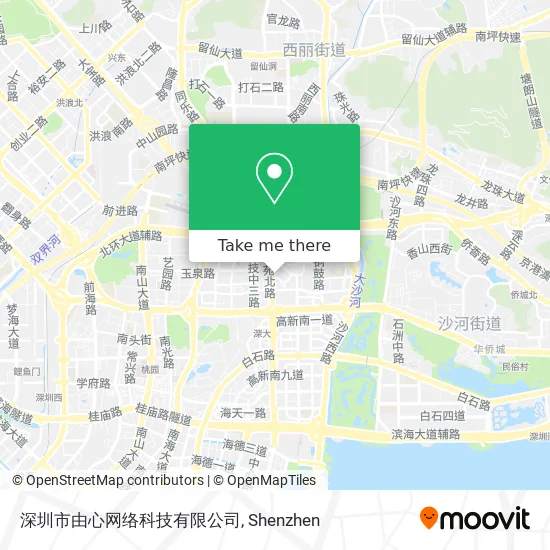 深圳市由心网络科技有限公司 map