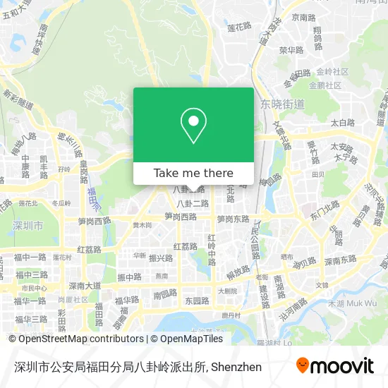 深圳市公安局福田分局八卦岭派出所 map