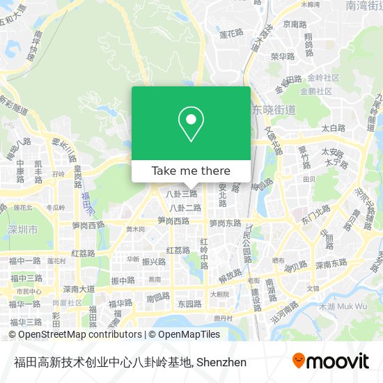 福田高新技术创业中心八卦岭基地 map