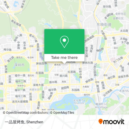 一品屋烤鱼 map