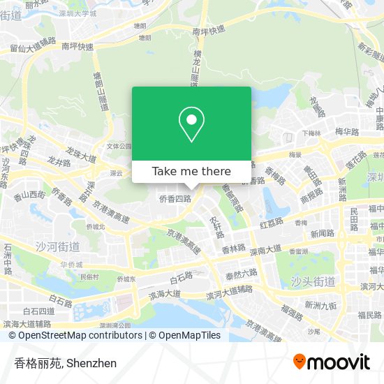 香格丽苑 map