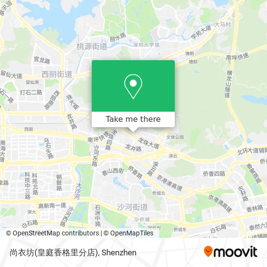 尚衣坊(皇庭香格里分店) map