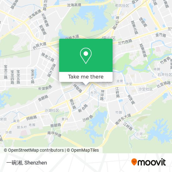 一碗湘 map