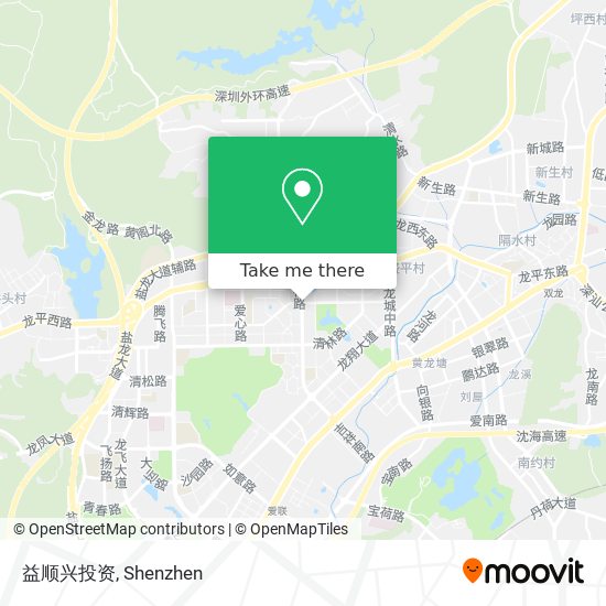 益顺兴投资 map
