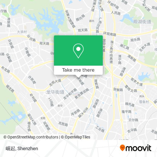 崛起 map