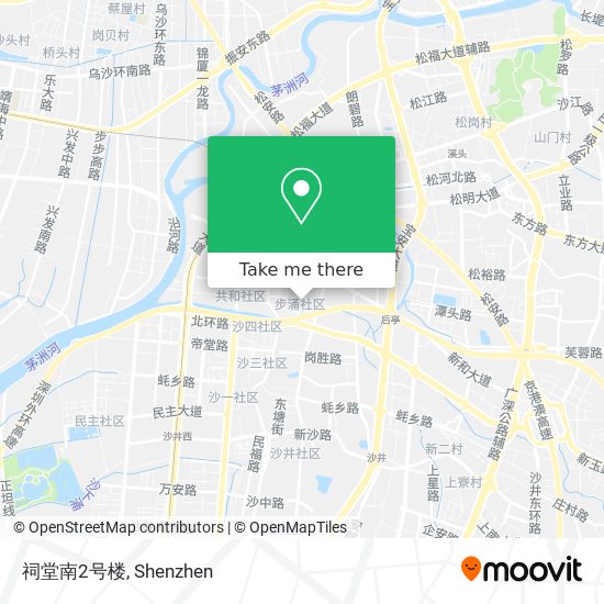 祠堂南2号楼 map