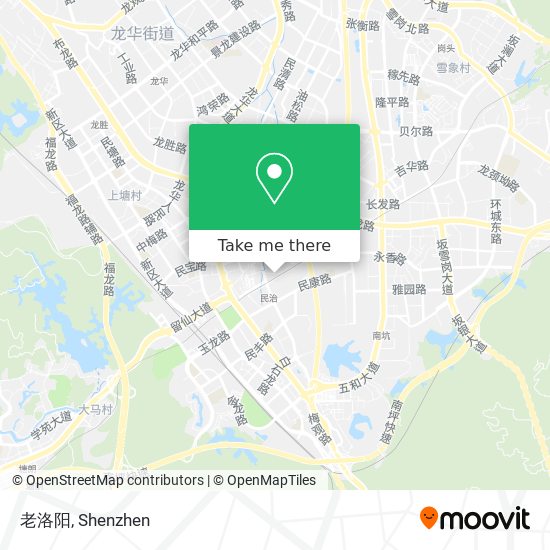 老洛阳 map