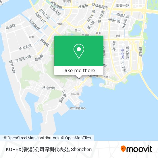KOPEX(香港)公司深圳代表处 map