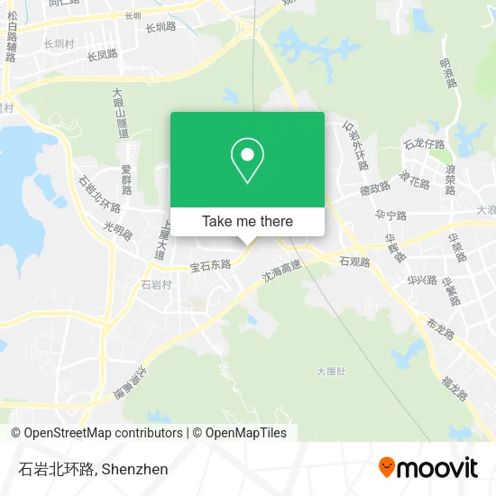 石岩北环路 map