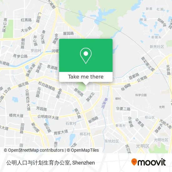 公明人口与计划生育办公室 map