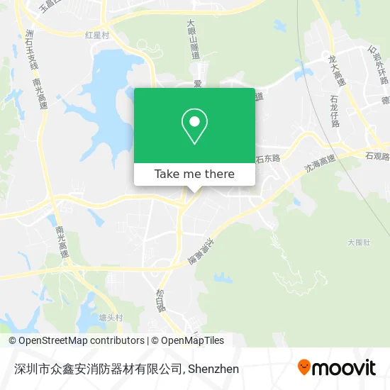 深圳市众鑫安消防器材有限公司 map