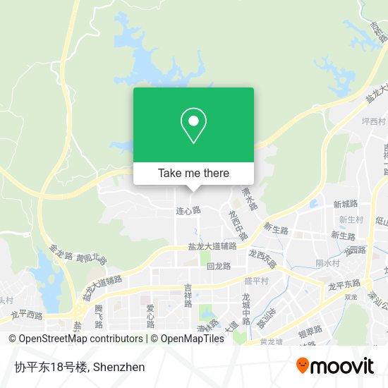 协平东18号楼 map